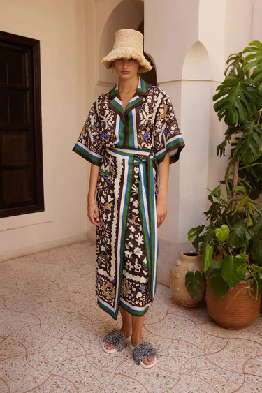 Maroc Wrap Skirt-SKIRTS & SHORTS-Alemais-Debs Boutique